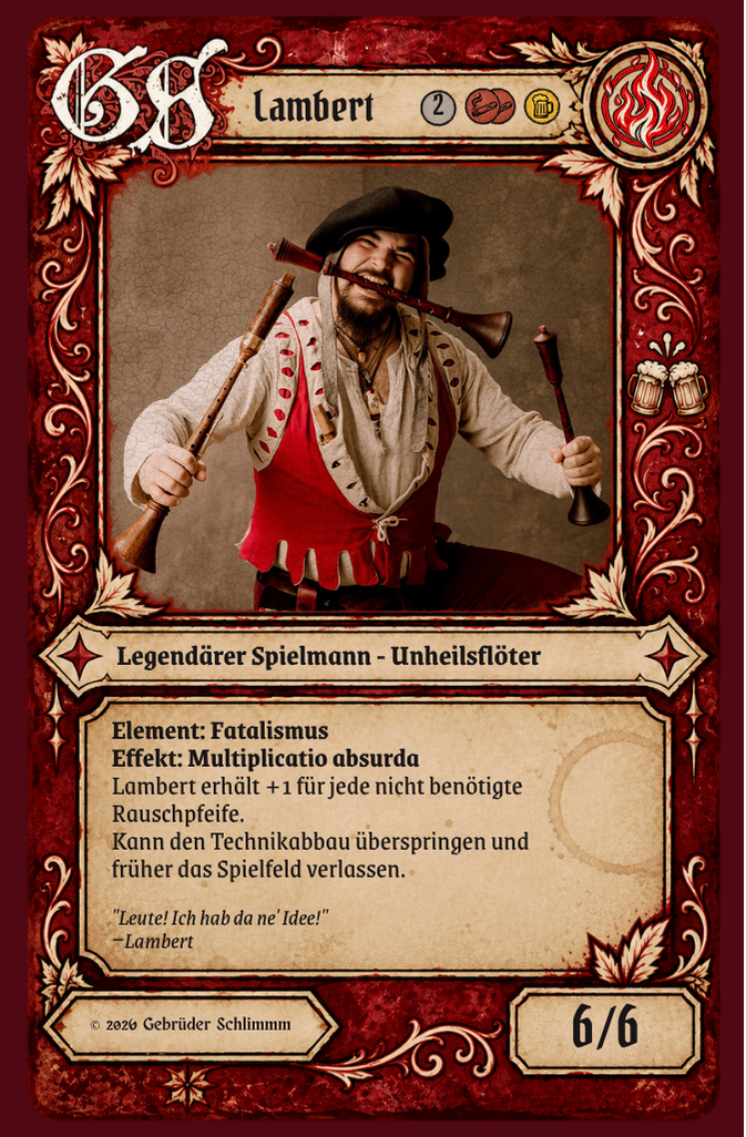 Sammelkarte von Lambert – Gebrüder Schlimmm